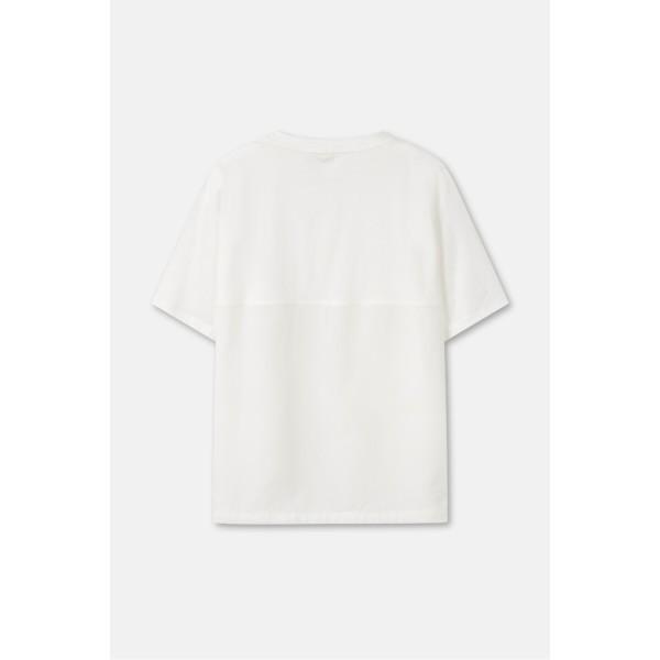 Kolon SporTS Women S Hybrid ShorT Sleeve Round T ShirT 6wTcm25462ivo