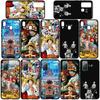 Phone Case for iPhone 17 15 16 Plus XR Redmi Note 14 12 11 13 Pro Max Huawei P30 P20 Lite Y9 OPPO A60 A40 A80 A18 A16 A54 Anime Luffy One Piece Cover
