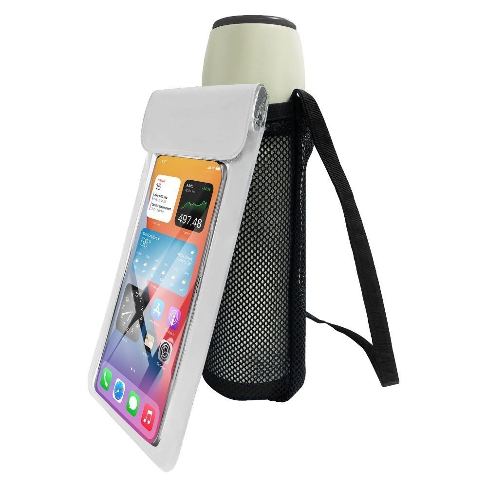 Waterproof Water Bottle Holder 2 in 1 Swimming Bag Cup Sleeve Phone Pouch  Water Splashing Festival