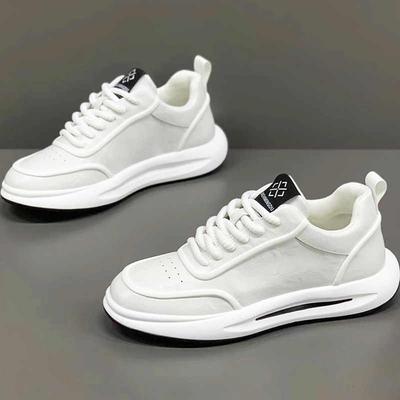Fashion Men Casual Shoes Platform Non-slip Men Walking Sneakers Lightweight Male Running Shoes Breathable Platform Sport Shoes
