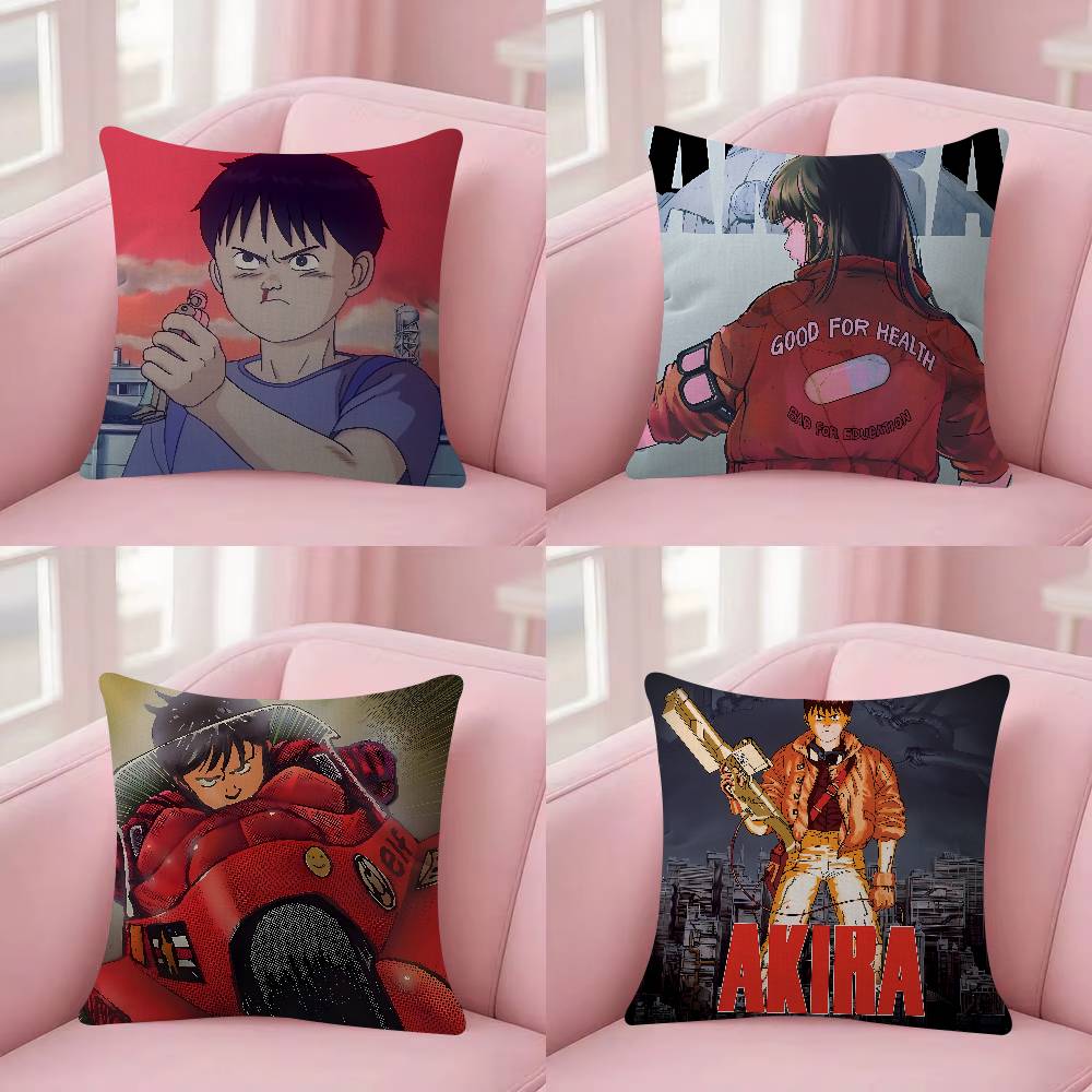 Anime Aakira Manga Pillow Case For Sofa Decor Car Office Room Printing Cushion Cover Decorations And Protector