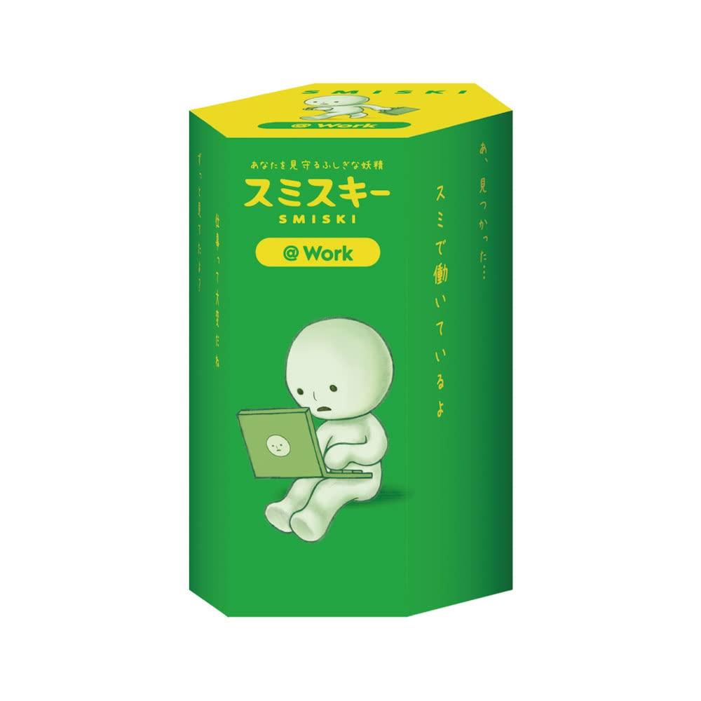 Dreams Glow-in-the-Dark Smiski @Work (Working In the Corner) 1BOX (12 Pieces) Figures, Luminous, SMI66401assort