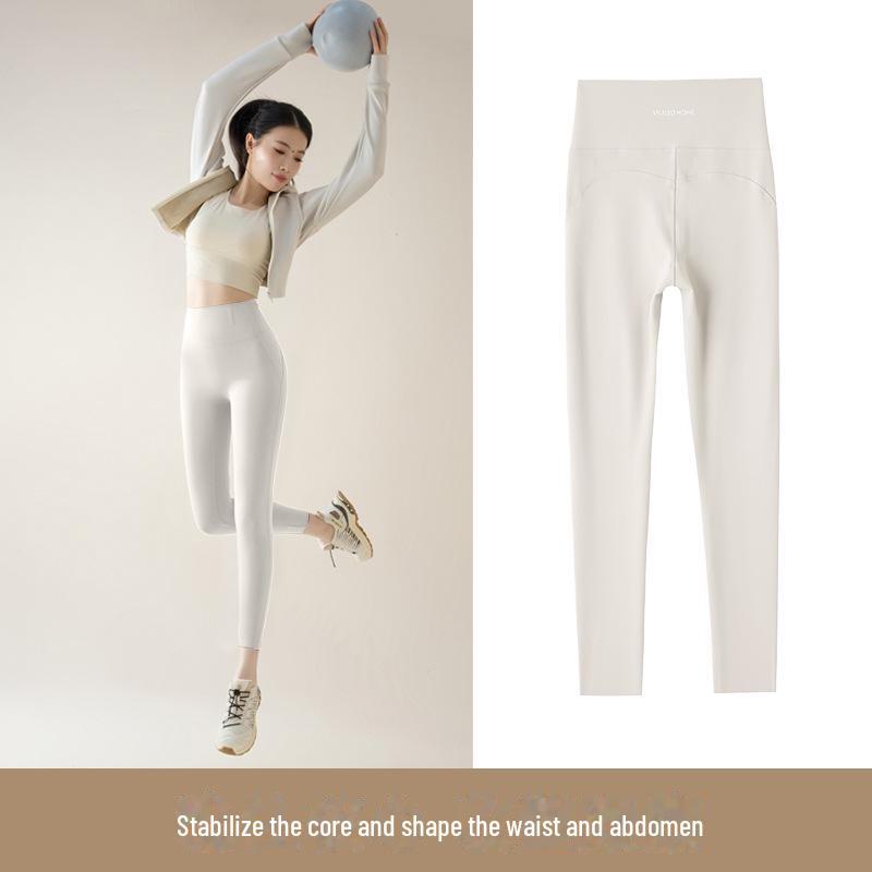 

Женские леггинсы для йоги с высокой талией — бесшовные, облегающие, идеально подходят для бега и фитнеса Large