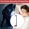 Steel Door Latch Guard Plate Easy Installation Door Latch Shield Durable Door Guard Plate  Office