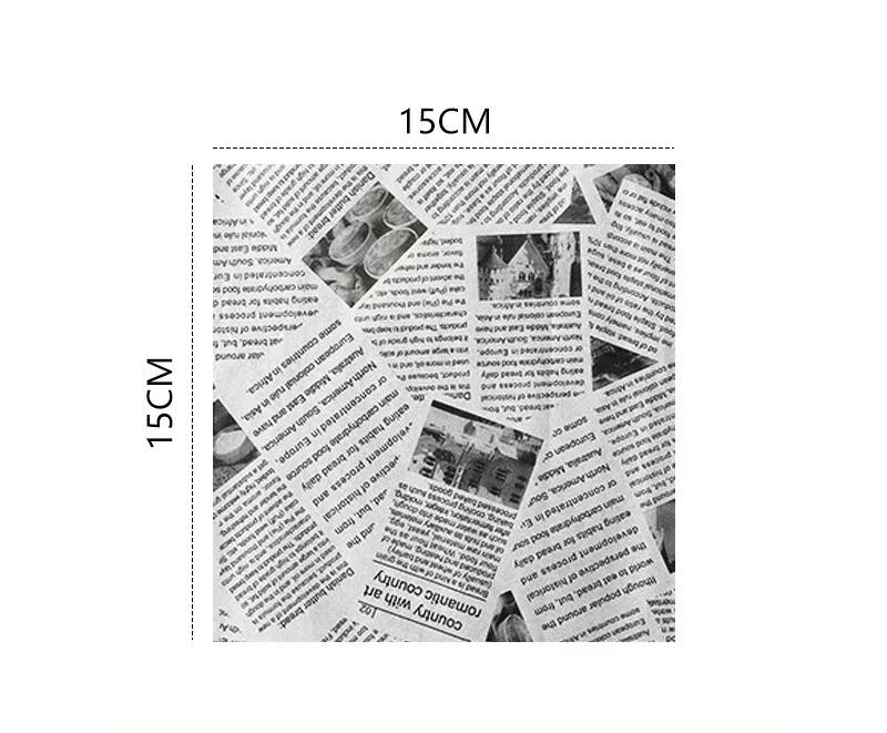 

100/1000 шт. Маслостойкая бумага для упаковки булочек для бургеров, жареной пищи, сэндвичей, бумага для жарки во фритюре, выпечки в духовке, тарелка, аксессуары 100pcs