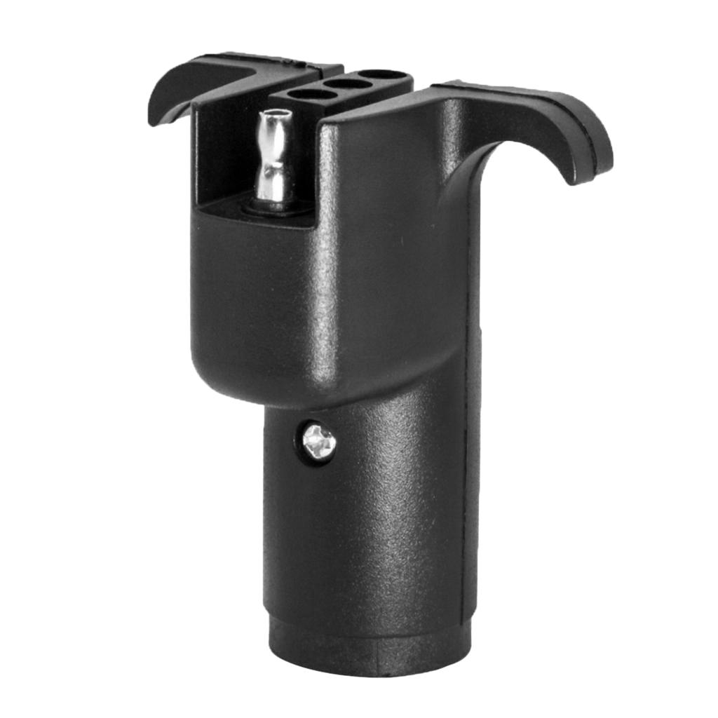 Car Trailer Light Adapter Plug 6 Round to Flat 4 pin uygun fiyatlı
