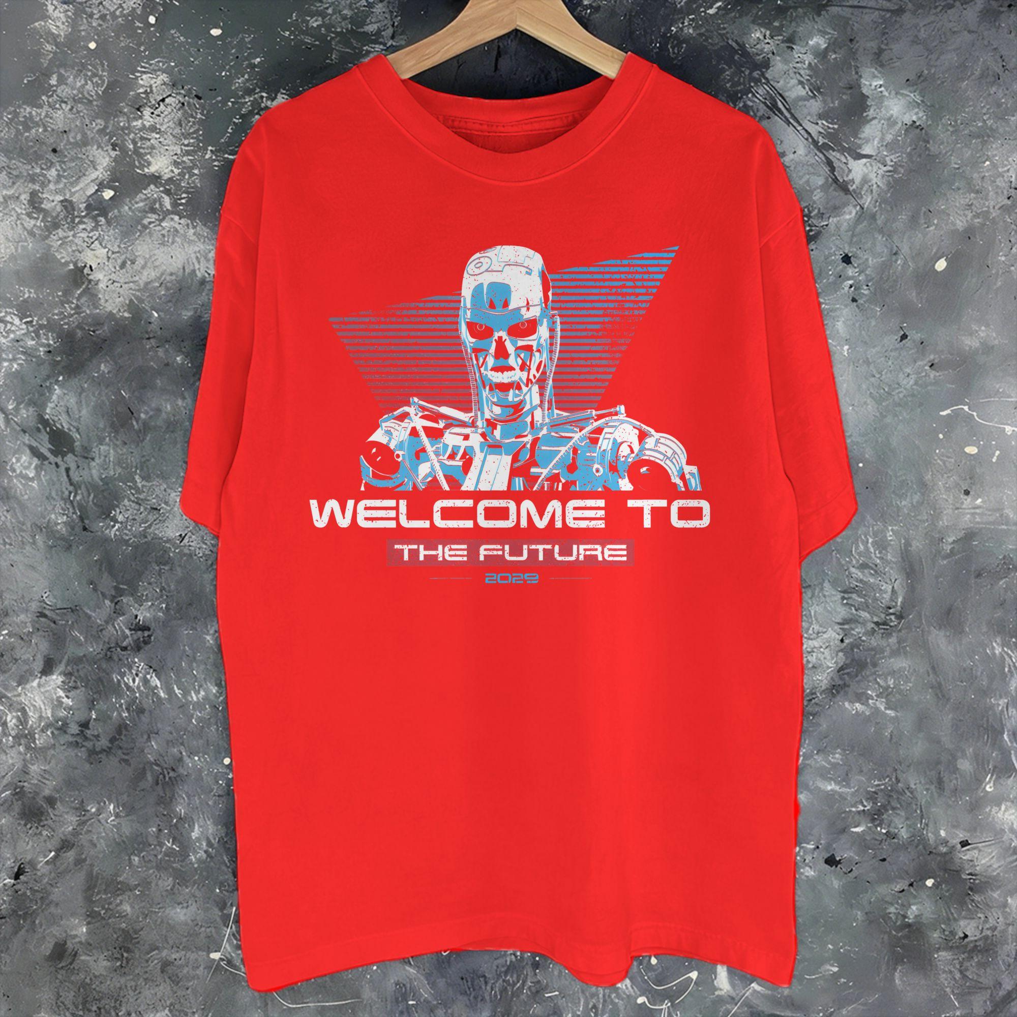 

Unisex Women New Arrival Terminator Ocp From Robocops T Shirt Tee Cotton Tshirts Clothing S