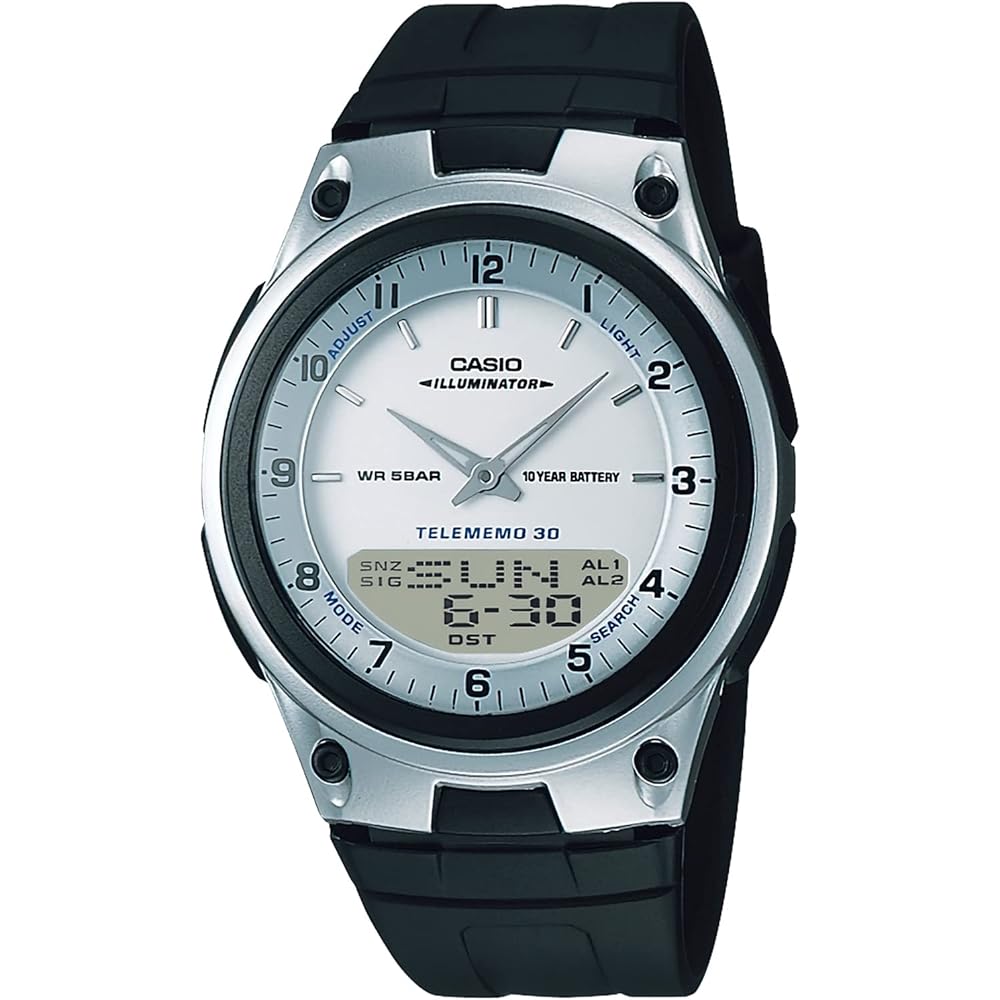 

Casio Collection AW-80-7AJH Men s Watch Black Analog Design Water Resistant