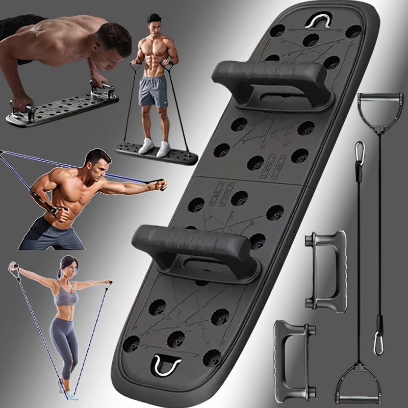 3/5 Stück Hochbelastbare Verstellbare Liegestützbretter, Geeignet für Brust-, Schulter-, Rücken- und Rumpfmuskelübungen - Heimfitnessgeräte