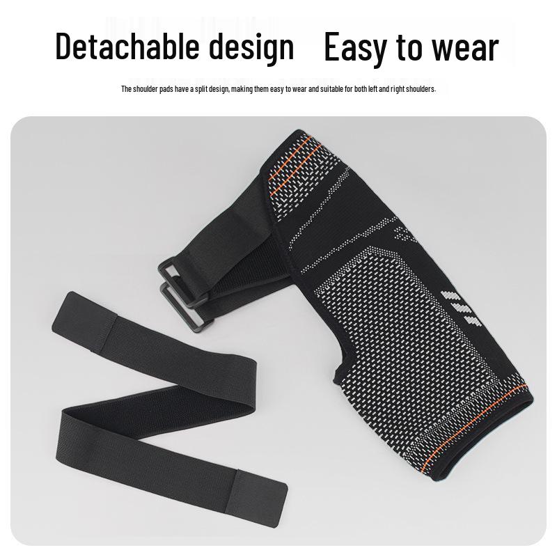 Unisex Adjustable Breathable Shoulder Support Pad for Fitness Training