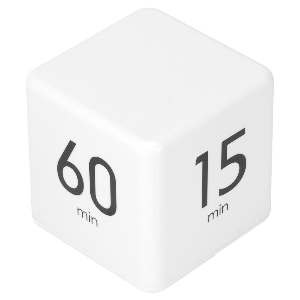 Digitaler Timer mit Schwerkraftsensor und kubischem Display, Zeitmanagement für Zuhause, Küche, Schule