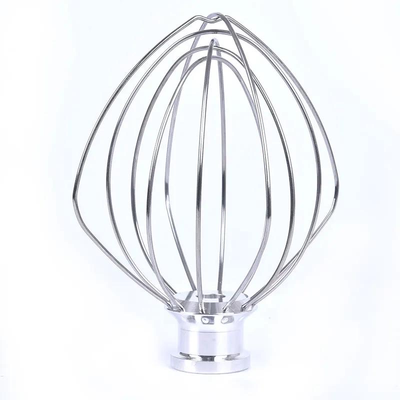 Stainless Steel Wire Whip Kitchen Electric Mixer Accessory Replacement For Stand Mixer With Whisk Attachment Suitable for 4.5L