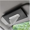 Car Sunshade Towel Holder, PU Leather Rear Seat Tissue Box, Sunshade Towel Holder, Car Leather Tissue Box, Suitable For Sunshades And Seat Backs.