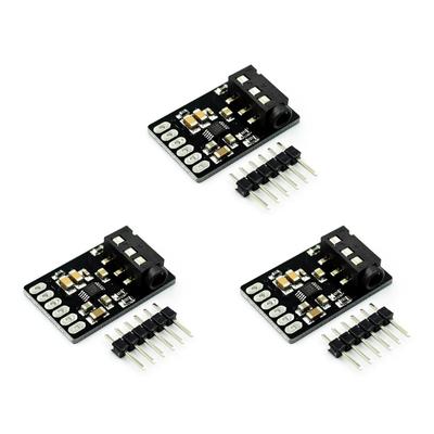 Premium Digital To Analogs Audios Converters Board Double Channel Output Low Distortions for Audios Systems Microcontroller