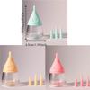 Silicone Cat Feeding Bottle Bite Resistant Detachable Lid Pet Nursing Bottle 40ml with Scale Pet Pacifier Bottle Newborn Pets