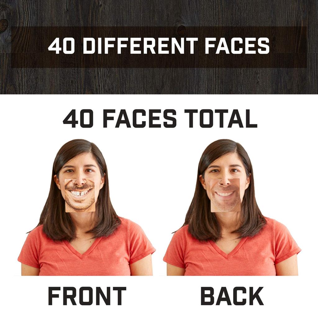 FACE MATS Zestaw podkładek, 20 sztuk40 wzorów, PLD-PP2564