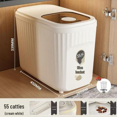 Large Capacity Household Sealed Rice & Pet Food Storage Container