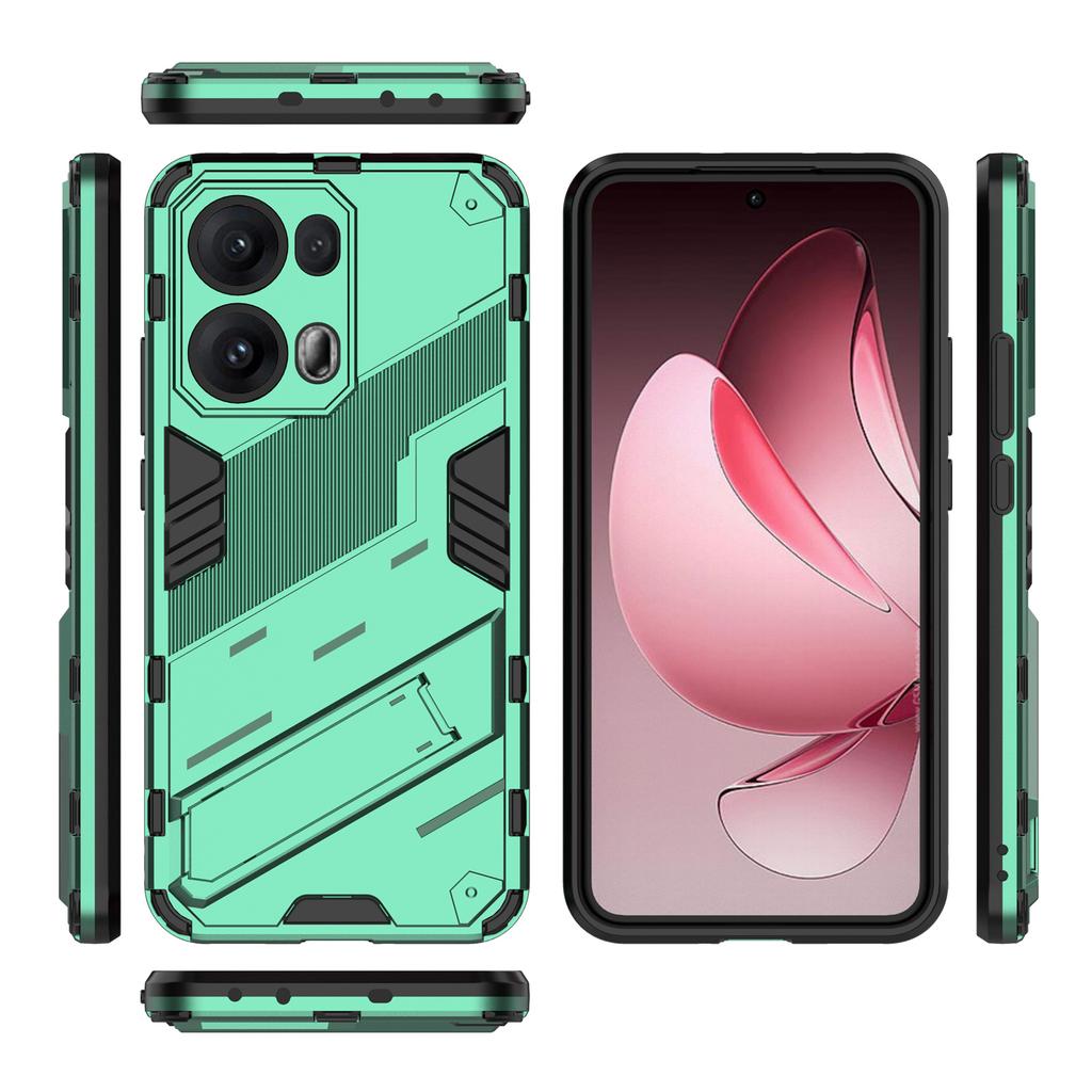 For Oppo Reno13 Pro 5G Case PC + TPU Shockproof Phone Cover with Kickstand