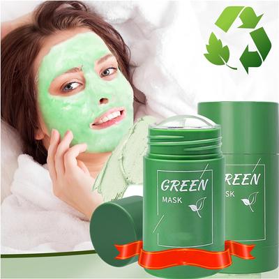 40 g Green Tea Purifying Clay Stick Mask Oil Control Anti-Acne Lilek jemný čisticí krém