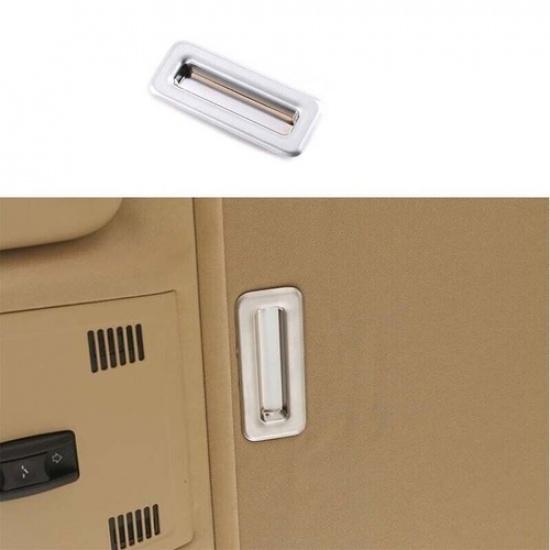 Cover Trim Matte Silver 2005-2012 Interior Sunroof Handle For BMW 3-Series E90