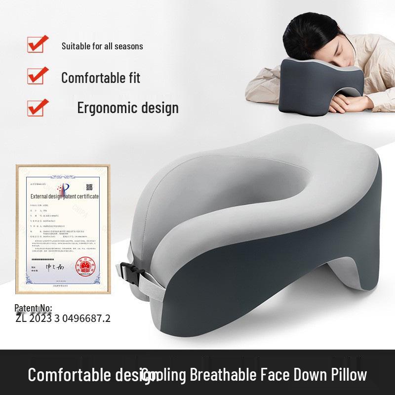 Memory Foam U-förmiges Nickerchenkissen - Büro- & Studenten-Nackenstützkissen