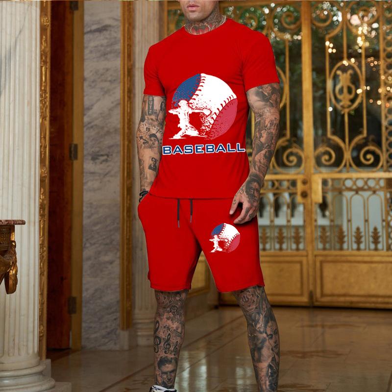 

Летний комплект бейсбольной футболки для мужчин, командная рубашка из джерси с принтом, бейсбольная футболка в личную полоску, мужская рубашка, одежда S