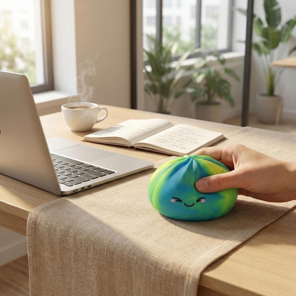 Baozi Toy - Cute And Small Realistic Baozi Shape, Slow- Stress Relief And Toy