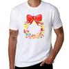 Deck The Halls With Lots Of Lollies Tshirt Basic Casual Wear Short Sleeve Top