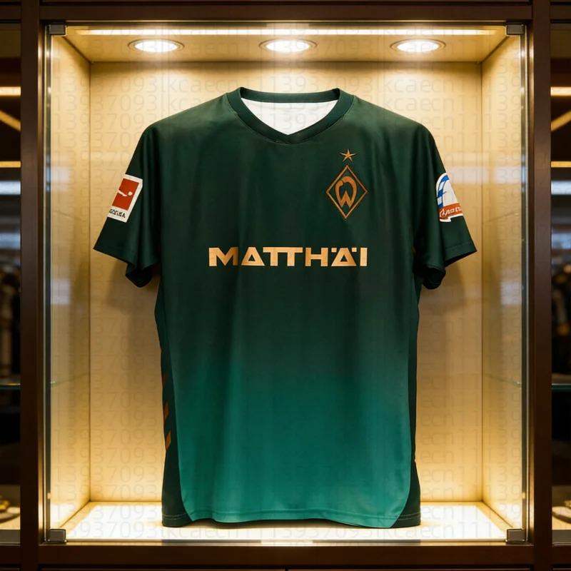 2026 New Werder Bremen Season Jersey Trendy Sports T-Shirt Gorpcore for Men and Women Commemorative Edition for Fans Beachwear 4XL
