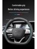 Fits Besturn Models: Ultra-Thin Genuine Leather Steering Wheel Cover for B70, ST99, T77, T33, E01, T55, B30, B40