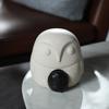 Vivid Animal Statue Ceramic Miniature Figurine Sculpture Creative Owl Ornament  Bookshelf