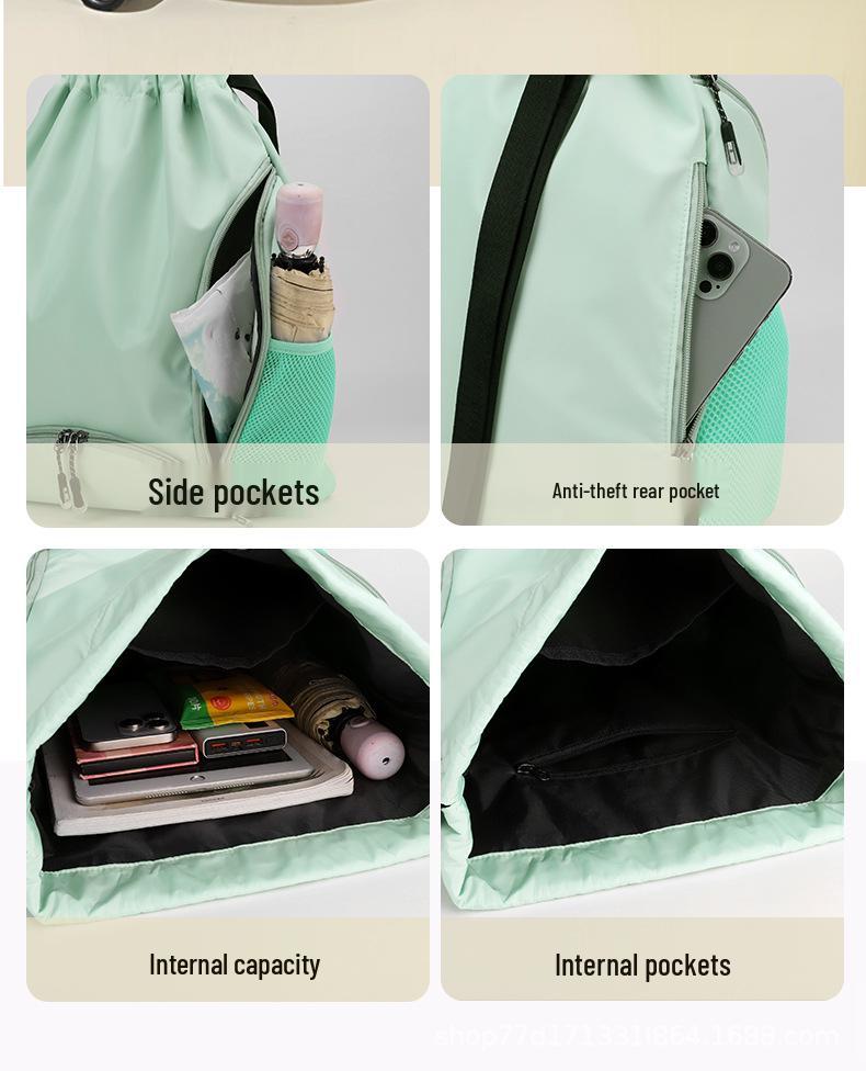 Multifunctional Sports Backpack: New Travel Essential & Training Fitness Drawstring Bag
