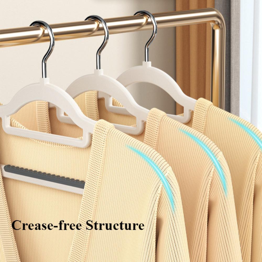 Clothes Hanger Household Anti Slip Clothes Hanger Shoulder Angle Drying Rack Space-saving Wardrobe Wrinkle Free Organizer Rack