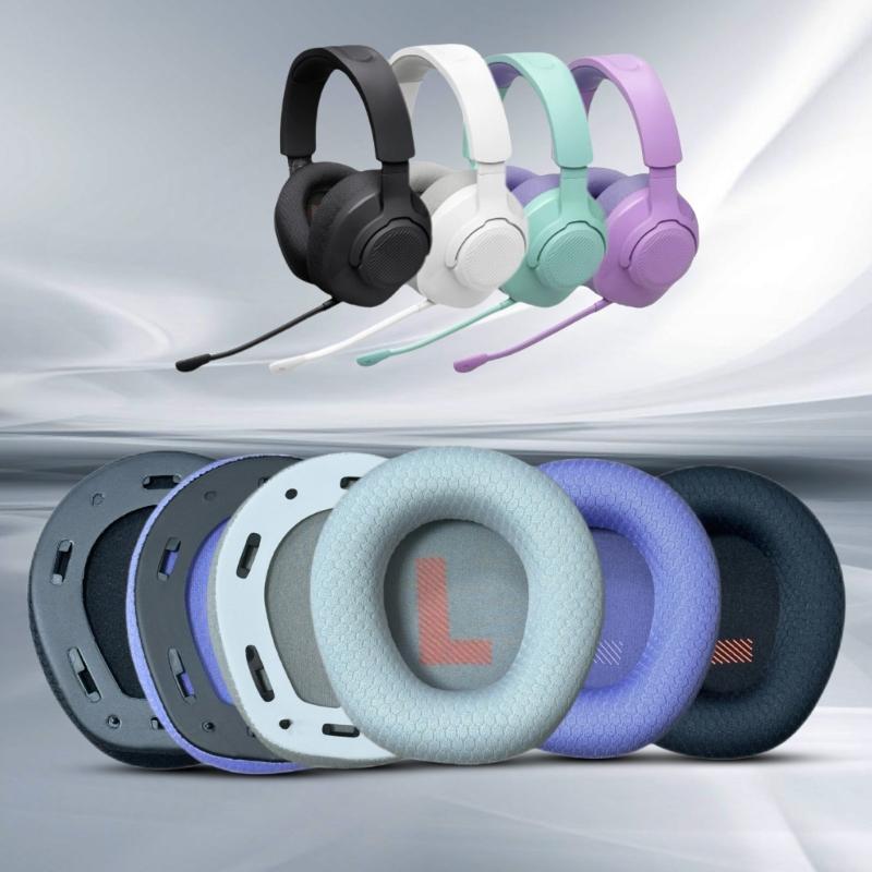 Replacement Ear Cushions for Comfortable Listening Experience Compatible for Quantum100 350 360 Headphones Ear Pad