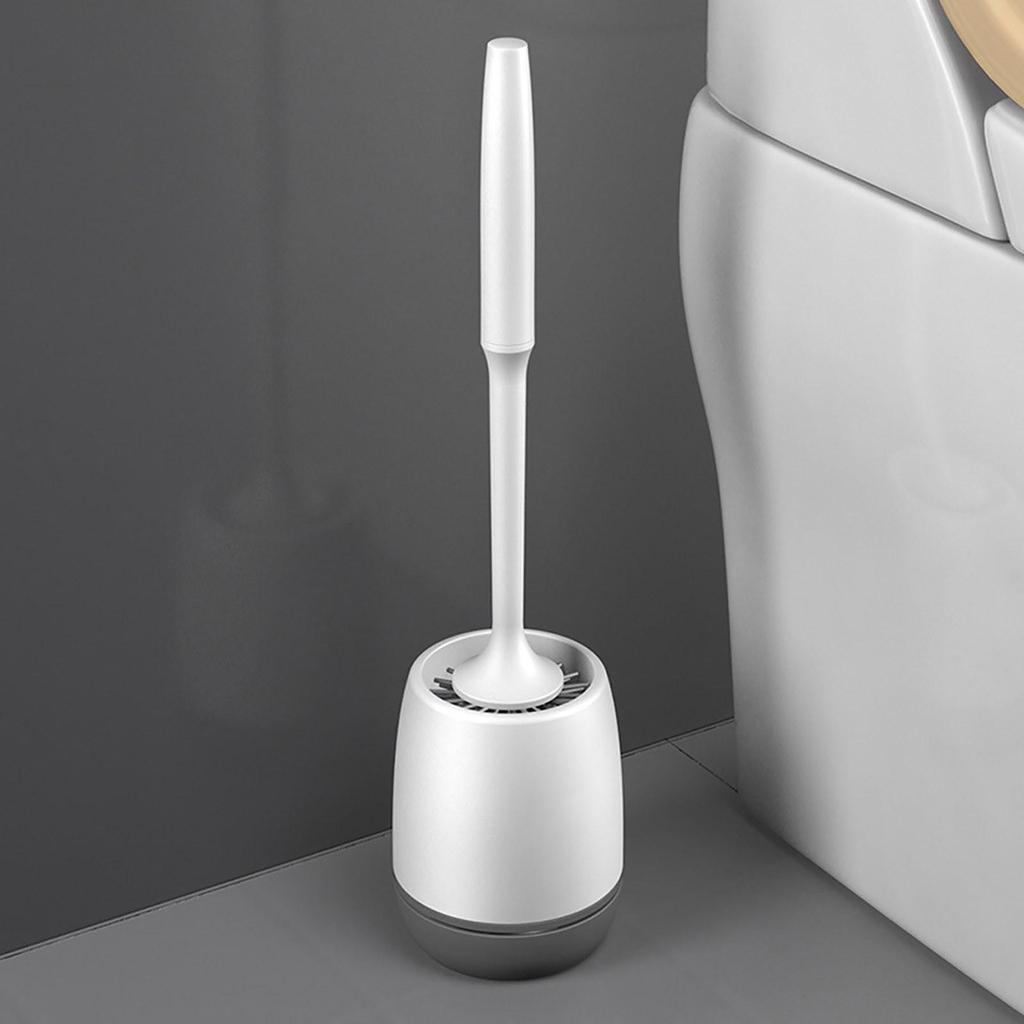 Toilet Brush Holder Set For Bathroom Silicone Bowl Brush Toilet Brush