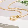 French Retro Shell Rose Pendant: Elegant Light Luxury Summer Collarbone Chain