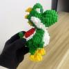 Knew Built Micro Mini Building Blocks Toys Green Dinosaur Jungle Set Fun Playmate for Kids and Decorative Ornament