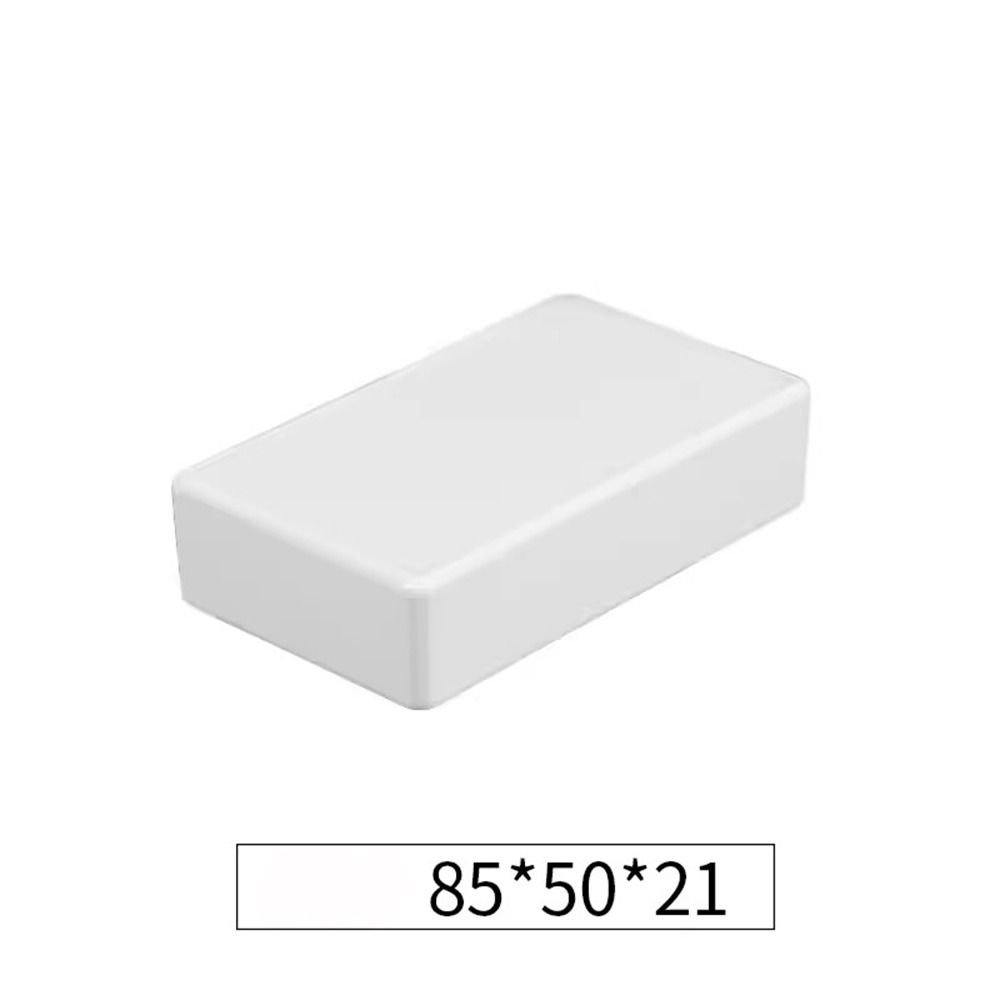 

Водонепроникні Електротовари Чорний/Білий Розподільна Коробка Новий Корпус для Моніторингу Безпеки Електронний Проект 85x50x21mm білий