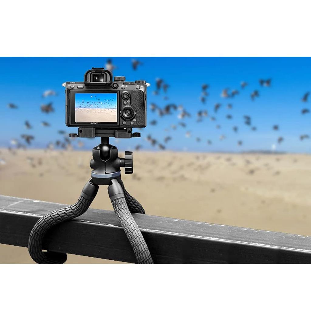 LPL Walkie Universal Flexibil Mini cu Cap Fix și Pantof Echipat cu o Capacitate de Încărcare de 2 kg la 360 de Grade L18291 Pod, Trepied, Trepied, Oriunde, Inclus,