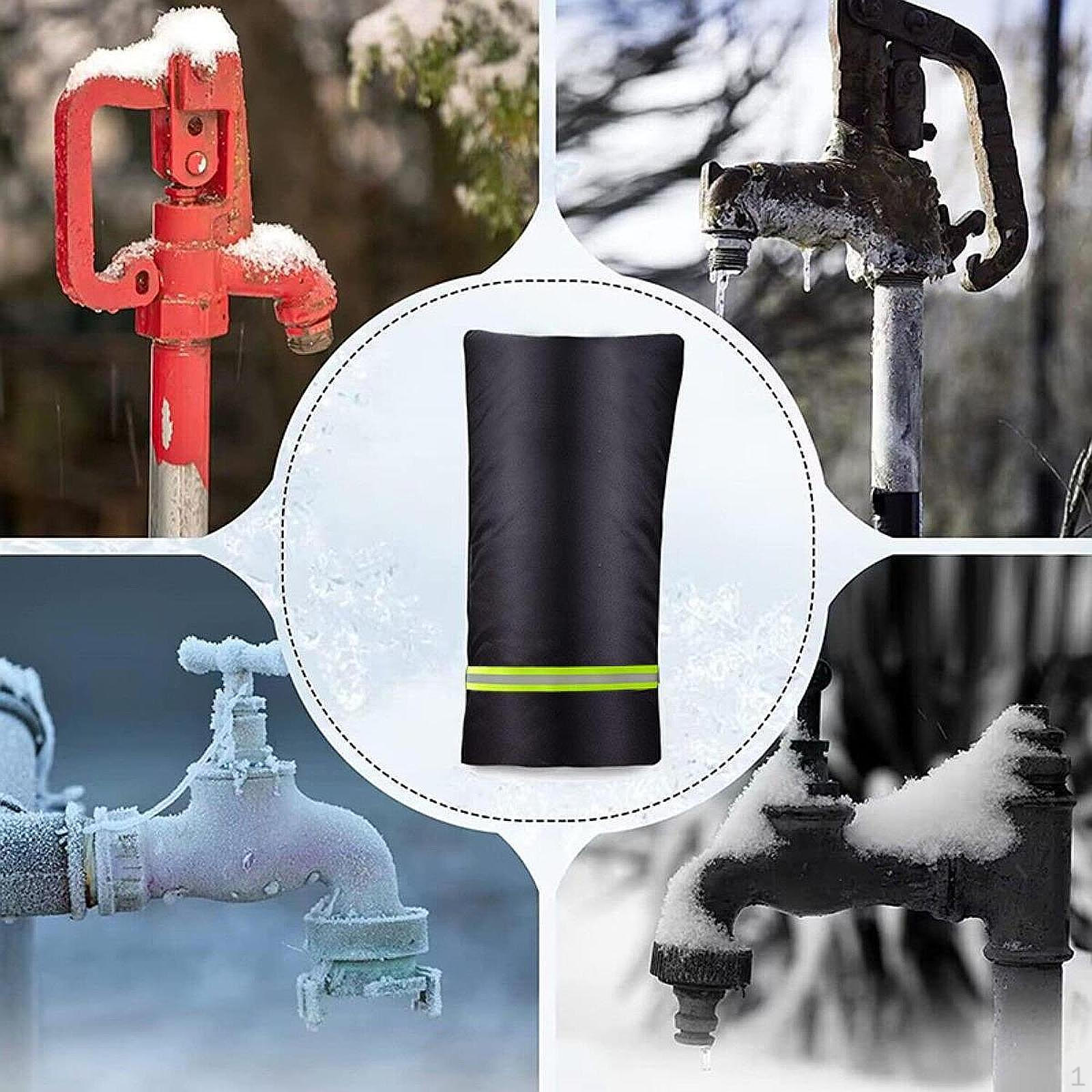 

Уличный чехол для крана на зиму носок, ткань Оксфорд, защита от замерзания, трубная изоляция, утепленный Reflective strips