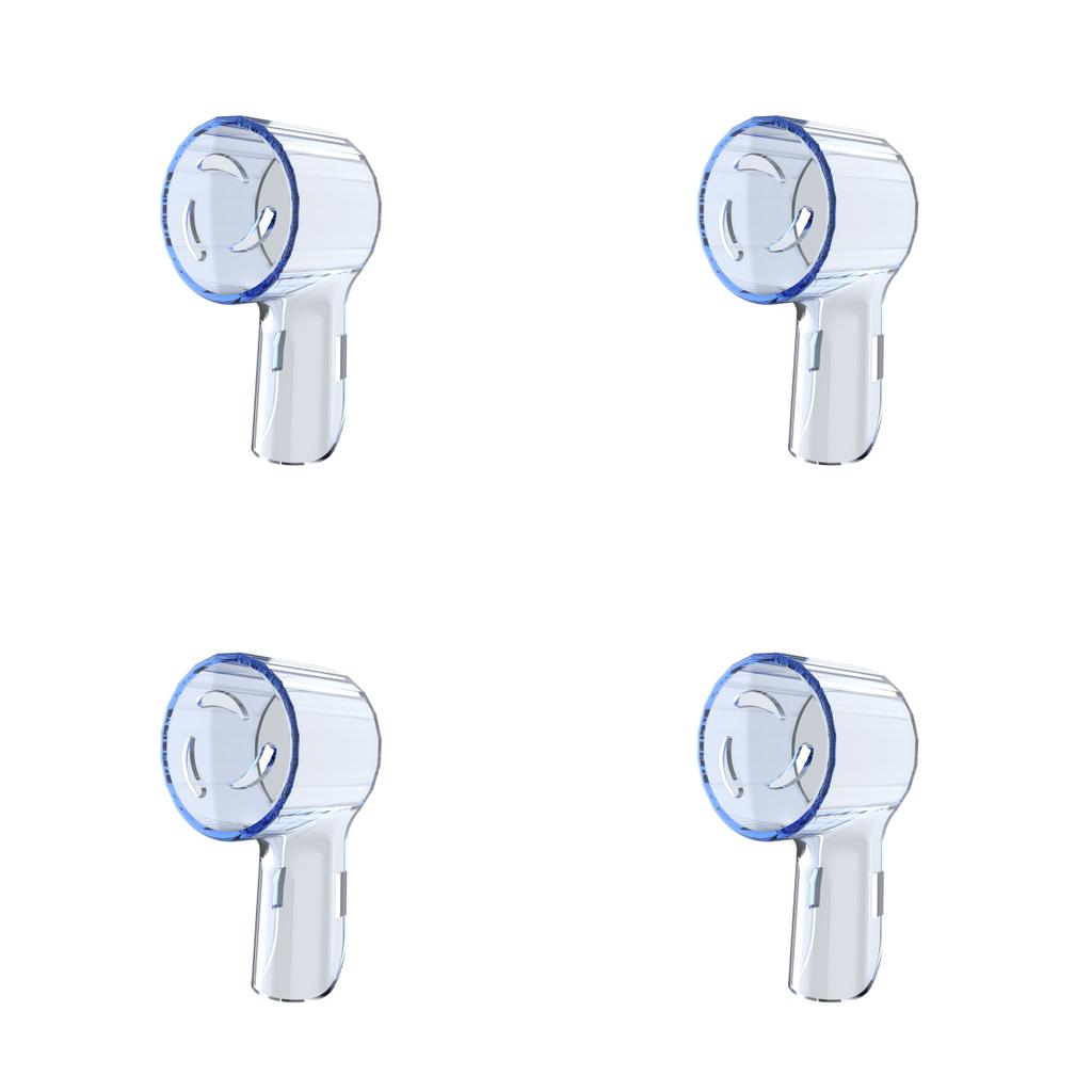4/6/8Pcs Colors Toothbrush Dustproof Covers Caps Compatible with Braun Oral B & iO Series Electric Toothbrush Head Protector
