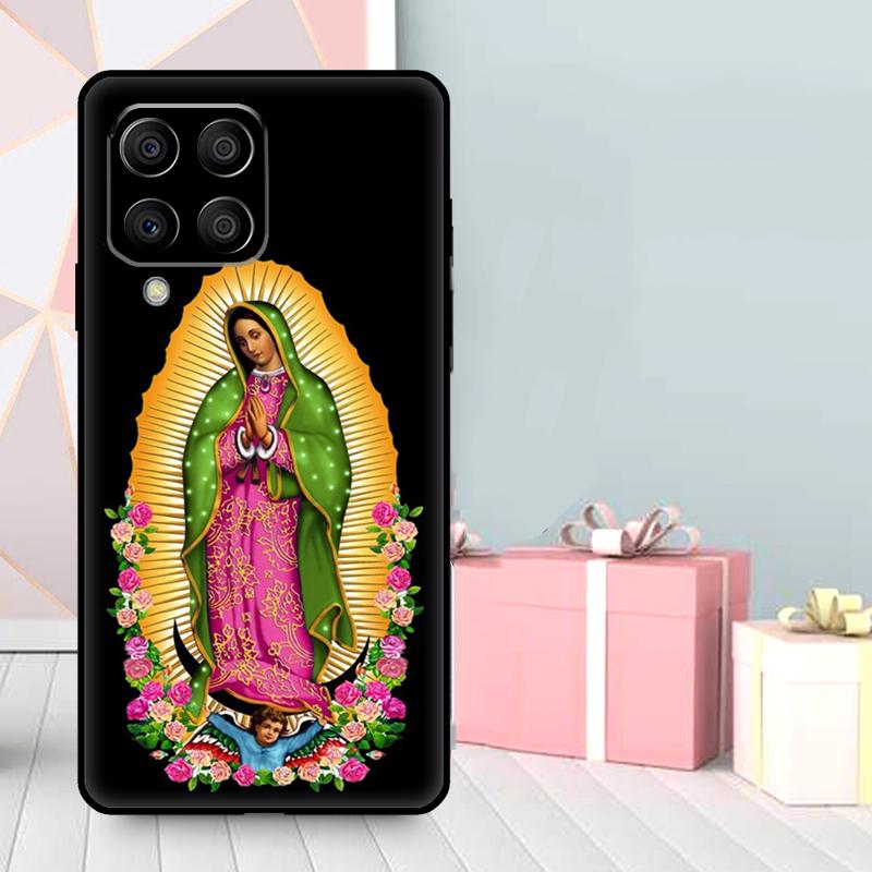 Virgen De Guadalupe Virgin Mary Case For Samsung Galaxy M35 M56 M12 M06 M32 M52 M55 M15 M11 M13 M14 M16 M36 M31 M53 M34 M54
