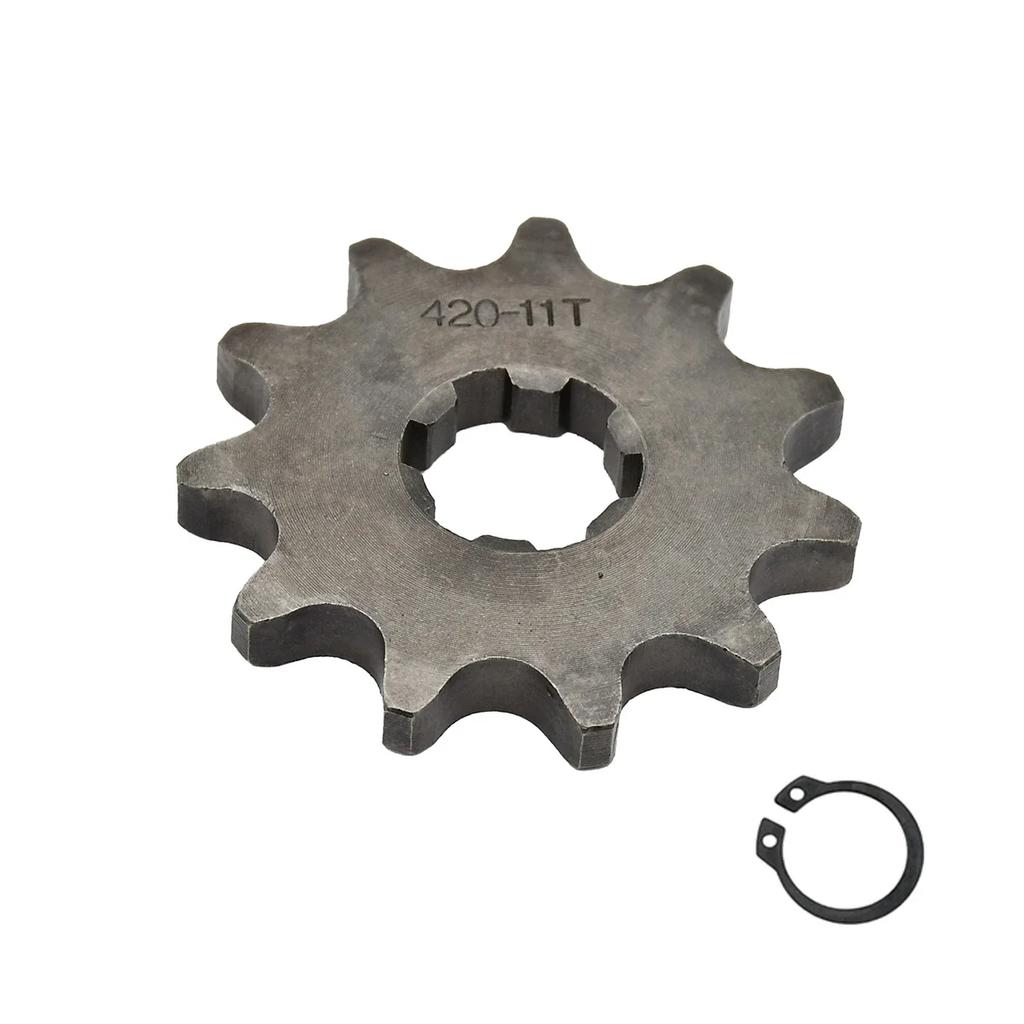 420H Chain 420 17mm 10 -19 Teeth Front Engine Sprockets For Taotao Kayo BSE Xmotos Apollo SSR Monkey Dax 110 125cc Dirt Pit Bike