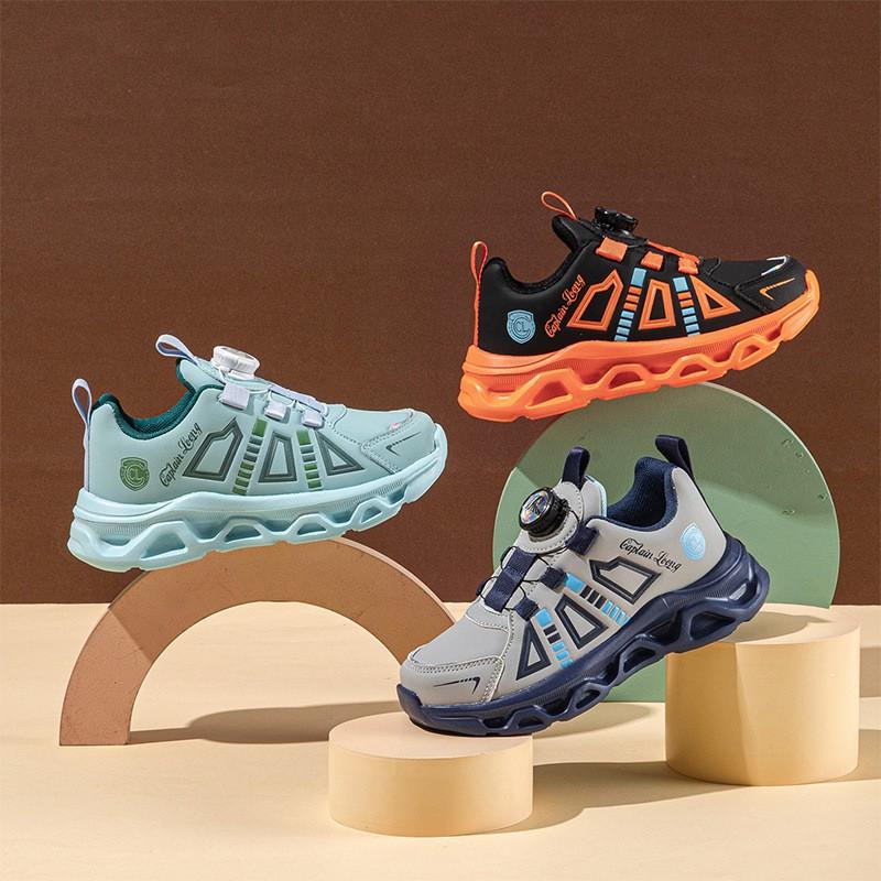Boys Running Shoes Mesh Breathable Kids Sneakers School Sports