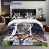 Cristiano Ronaldo Manchester Threepiece Set 1 Duvet Cover 2 Pillowcase Without Core Without Core Christmas Birthday Gift Bedding Set