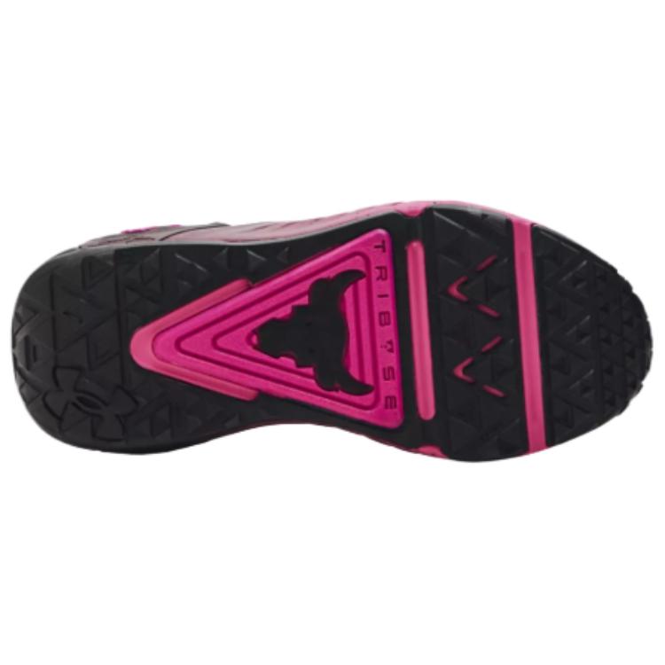 Under Armour Project Rock 6 Astro Pink Black Women Sneakers 3026535-600