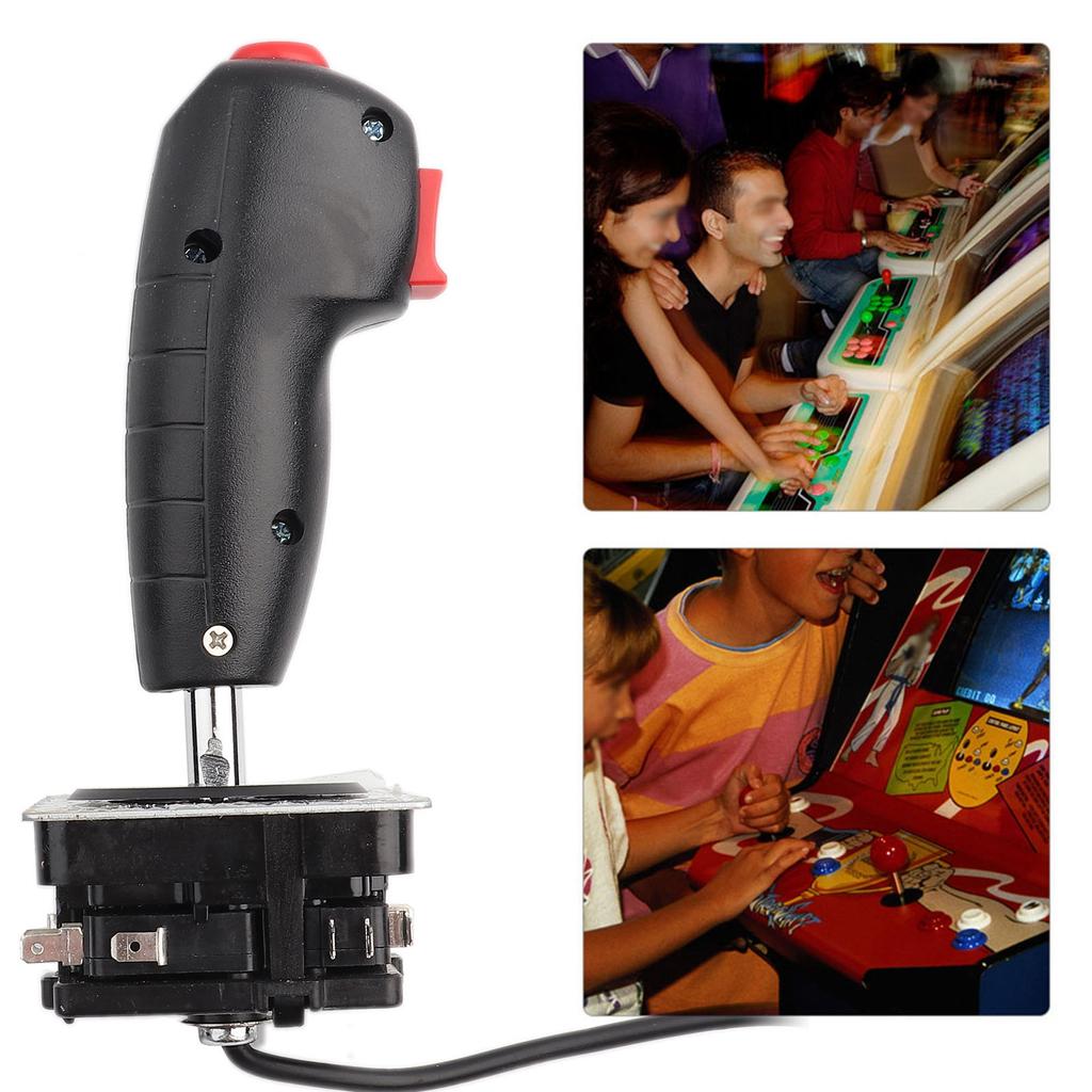 8 Way Flight Joystick with Trigger & Top Fire Button For Arcade Game