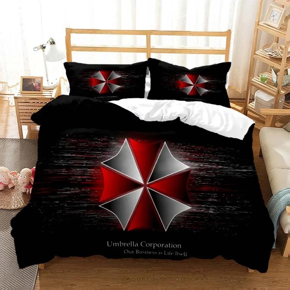 Regenschirm Zombie Firma Bedding Set For Bedroom Soft Modern Bedspreads Comefortable Kids Duvet Cover Quilt Cover And Pillowcase