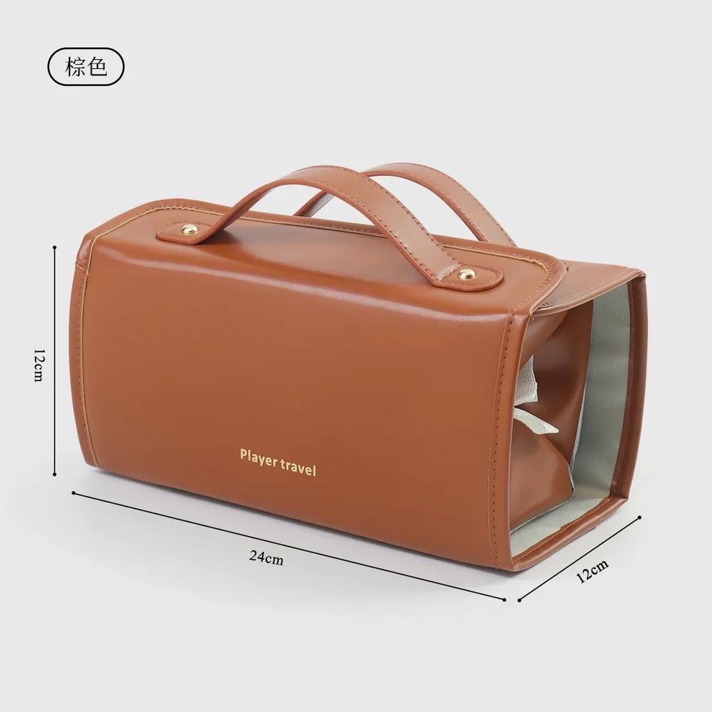 2026 New Detachable Folding Makeup Bag, Cross-border Large Capacity Storage Bag, Four in One Makeup Bag for Travel and Outings