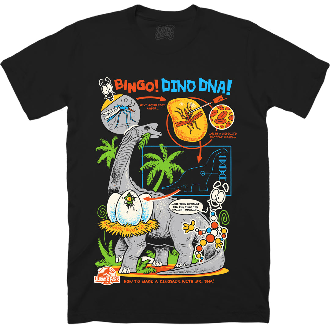 

JURASSIC PARK: BINGO! DINO DNA! - T-SHIRT 5XL